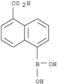 1-Naphthalenecarboxylicacid, 5-borono- (9CI)