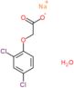 sodium (2,4-dichlorophenoxy)acetate hydrate (1:1:1)