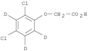 Acetic acid,(4,6-dichlorophenoxy-2,3,5-d3)- (9CI)