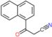 3-(naphthalen-1-yl)-3-oxopropanenitrile