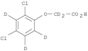 Acetic-d2 acid,(4,6-dichlorophenoxy-2,3,5-d3)- (9CI)