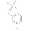 Benzenemethanesulfonyl chloride, 2,4-difluoro-