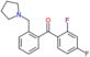 (2,4-difluorophenyl)-[2-(pyrrolidin-1-ylmethyl)phenyl]methanone