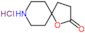 1-oxa-8-azaspiro[4.5]decan-2-one hydrochloride (1:1)