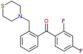 (2,4-difluorophenyl)-[2-(thiomorpholinomethyl)phenyl]methanone