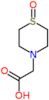 (1-oxidothiomorpholin-4-yl)acetic acid