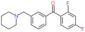 (2,4-difluorophenyl)-[3-(1-piperidylmethyl)phenyl]methanone