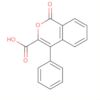 1H-2-Benzopyran-3-carboxylic acid, 1-oxo-4-phenyl-