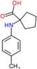 1-[(4-methylphenyl)amino]cyclopentanecarboxylic acid