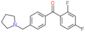 Methanone, (2,4-difluorophenyl)[4-(1-pyrrolidinylmethyl)phenyl]-