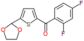 (2,4-difluorophenyl)-[5-(1,3-dioxolan-2-yl)-2-thienyl]methanone