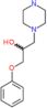 1-phenoxy-3-piperazin-1-ylpropan-2-ol