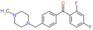 (2,4-difluorophenyl)-[4-[(4-methylpiperazin-1-yl)methyl]phenyl]methanone