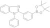 1-Phenyl-2-[3-(4,4,5,5-tetramethyl-1,3,2-dioxaborolan-2-yl)phenyl]-1H-benzimidazole