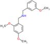 1-(2,4-dimethoxyphenyl)-N-(3-methoxybenzyl)methanamine