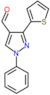 1-phenyl-3-(thiophen-2-yl)-1H-pyrazole-4-carbaldehyde