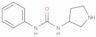 1-Fenil-3-(pirrolidin-3-il)ureia