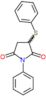 1-phenyl-3-(phenylsulfanyl)pyrrolidine-2,5-dione