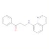 1-Propanone, 1-phenyl-3-(8-quinolinylamino)-