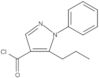 1-phenyl-5-propyl-1H-pyrazole-4-carbonyl chloride