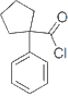 α-Phenylcyclopentanecarbonyl chloride