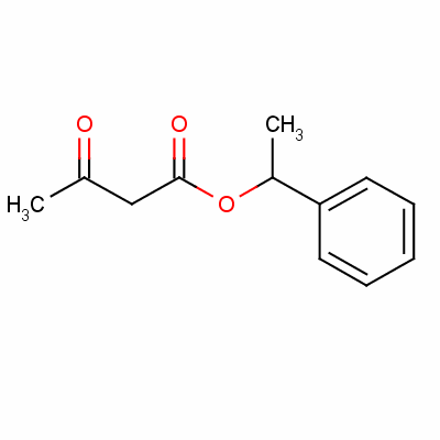 Butanoic acid, 3-oxo-, 1-phenylethyl ester