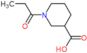 1-(1-Oxopropyl)-3-piperidinecarboxylic acid