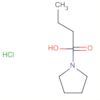 1-Pyrrolidinebutanoic acid, hydrochloride (1:1)