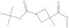 1-O-tert-butyl 3-O-methyl 3-methylazetidine-1,3-dicarboxylate