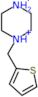 1-(thiophen-2-ylmethyl)piperazinediium