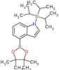 4-(4,4,5,5-tetramethyl-1,3,2-dioxaborolan-2-yl)-1-[tris(1-methylethyl)silyl]-1H-indole