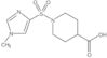 1-[(1-Methyl-1H-imidazol-4-yl)sulfonyl]-4-piperidinecarboxylic acid