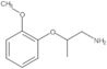 1-Propanamine, 2-(2-methoxyphenoxy)-