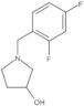 1-[(2,4-Difluorophenyl)methyl]-3-pyrrolidinol