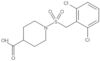 4-Piperidinecarboxylic acid, 1-[[(2,6-dichlorophenyl)methyl]sulfonyl]-