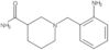 1-[(2-Aminophenyl)methyl]-3-piperidinecarboxamide