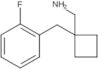 1-[(2-Fluorophenyl)methyl]cyclobutanemethanamine