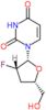 1-(2,3-dideoxy-2-fluoro-beta-D-threo-pentofuranosyl)pyrimidine-2,4(1H,3H)-dione