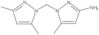 1-[(3,5-Dimethyl-1H-pyrazol-1-yl)methyl]-5-methyl-1H-pyrazol-3-amine