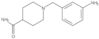1-[(3-Aminophenyl)methyl]-4-piperidinecarboxamide