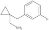 1-[(3-Fluorophényl)méthyl]cyclopropaneméthanamine