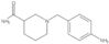 3-Piperidinecarboxamide, 1-[(4-aminophenyl)methyl]-