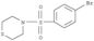 Thiomorpholine,4-[(4-bromophenyl)sulfonyl]-