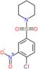 1-[(4-chloro-3-nitrophenyl)sulfonyl]piperidine