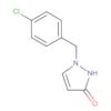 3H-Pyrazol-3-one, 1-[(4-chlorophenyl)methyl]-1,2-dihydro-