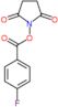 Benzoic acid, 4-fluoro-, 2,5-dioxo-1-pyrrolidinyl ester