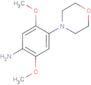 2,5-Dimethoxy-4-(4-morpholinyl)benzenamine