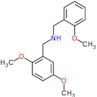 1-(2,5-dimethoxyphenyl)-N-(2-methoxybenzyl)methanamine