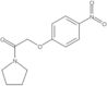 2-(4-Nitrophenoxy)-1-(1-pyrrolidinyl)ethanone