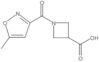 1-[(5-Methyl-3-isoxazolyl)carbonyl]-3-azetidinecarboxylic acid